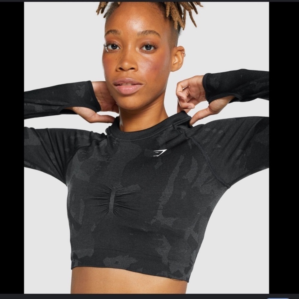 Gymshark Long Sleeve Crop Top